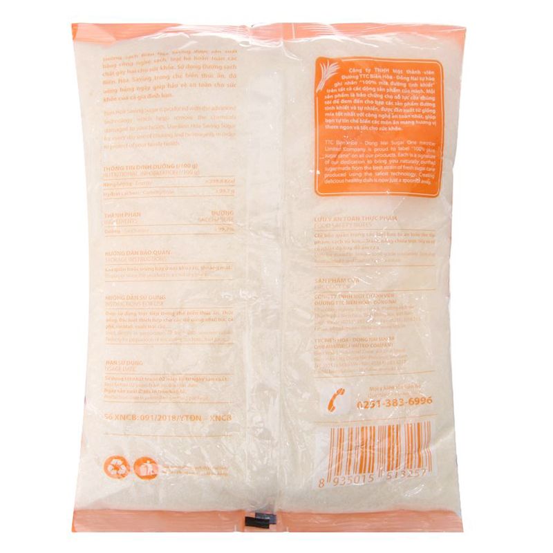  Đường sạch Biên Hòa Saving gói 1kg 