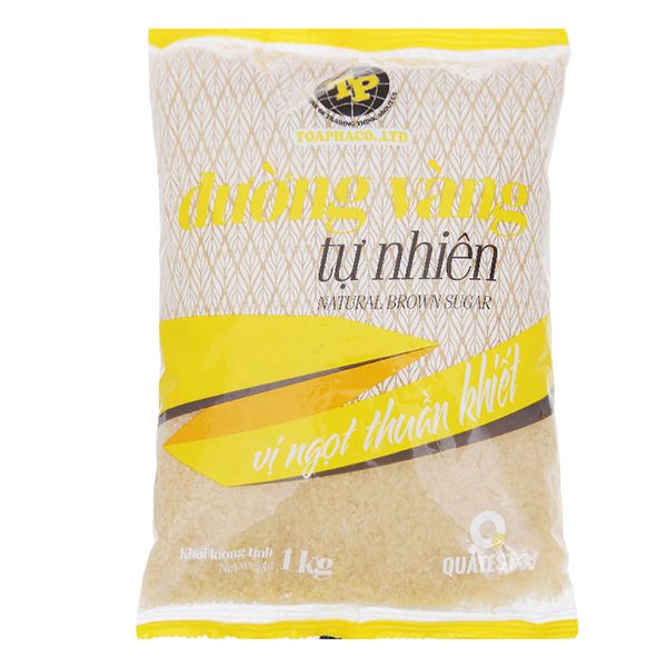  Đường vàng tự nhiên Toàn Phát gói 1kg 