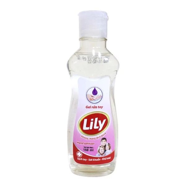  Gel rửa tay khô LiLy Mỹ Hảo chai 150ml 