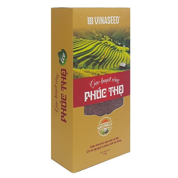  Gạo huyết rồng Phúc Thọ hộp 1kg 