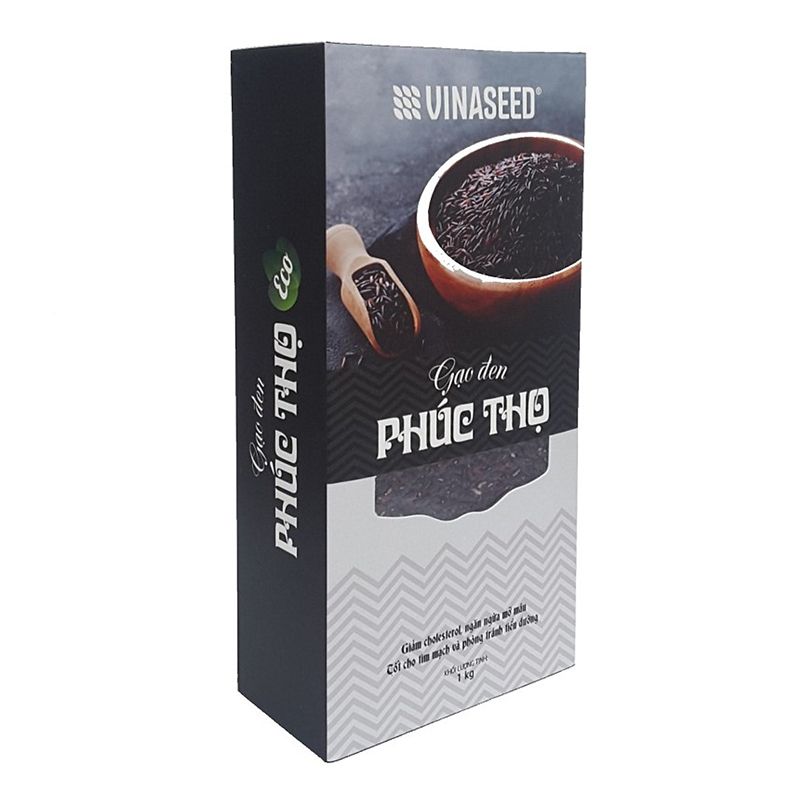 Gạo Lứt đen Phuc Thọ Hộp 1 Kg Tạp Hoa Việt Chuyen Sỉ Lẻ