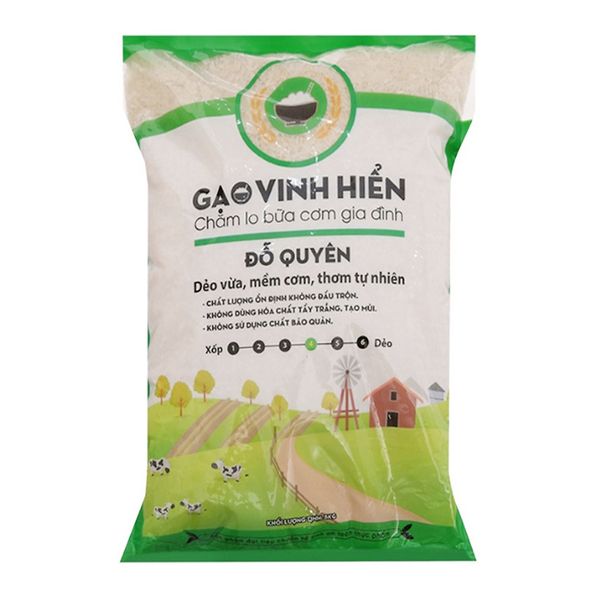  Gạo quê dẻo vừa Đỗ Quyên gói 5kg 