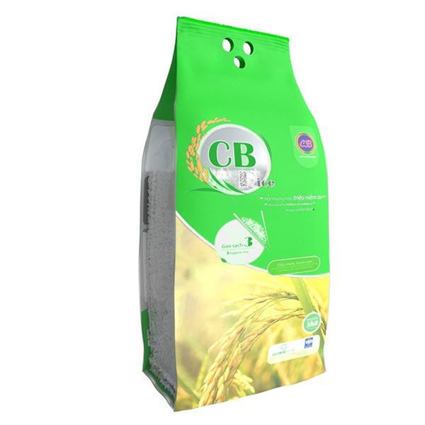  Gạo sạch CB3 bao 5 kg 