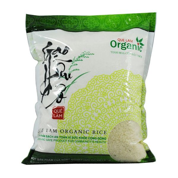  Gạo trắng sạch hướng hữu cơ Quế Lâm gói 2kg 