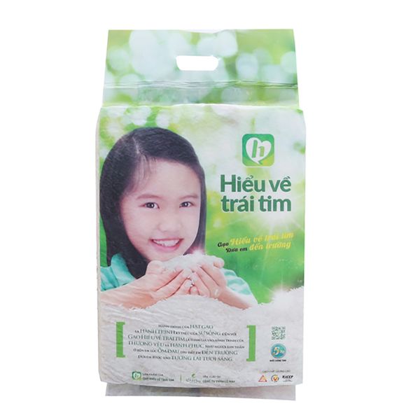  Gạo Cỏ May Hiểu về trái tim hút chân không túi 5kg 