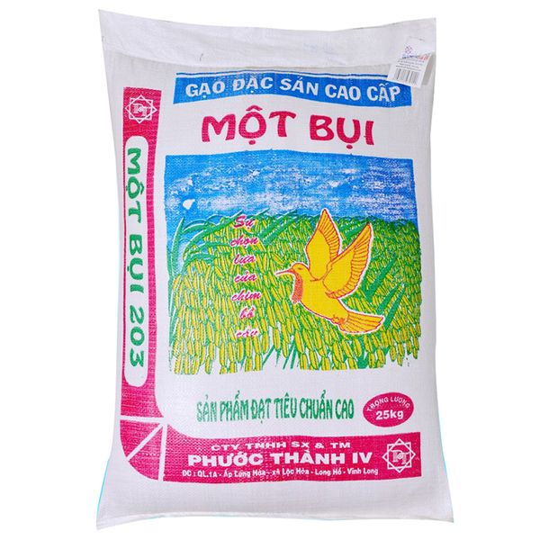  Gạo đặc sản Một bụi Phước Thành 4 bao 25 kg 