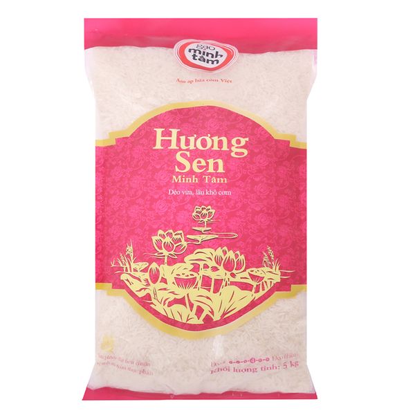  Gạo Hương Sen Minh Tâm túi 5kg 