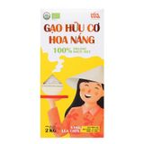  Gạo hữu cơ Hoa Nắng Vàng lúa chín hộp 2kg 