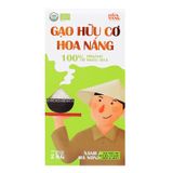  Gạo hữu cơ Hoa Nắng Xanh mạ non hộp 2kg 