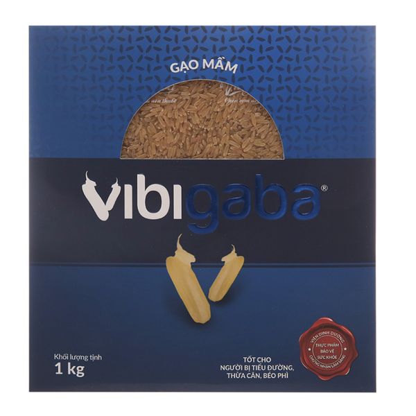  Gạo mầm Vibigaba hộp 1kg 