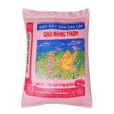  Gạo nàng thơm Phước Thành 4 thơm dẻo vừa ngọt cơm bao 10 kg 