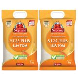  Gạo Neptune ST25 Plus Lúa Tôm thùng 5 Túi x 5Kg 