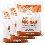  Gạo sạch Quân Điền ông màu Color Man bộ 3 túi x 5kg 