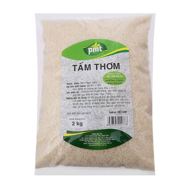  Gạo tấm thơm PMT túi 2kg 