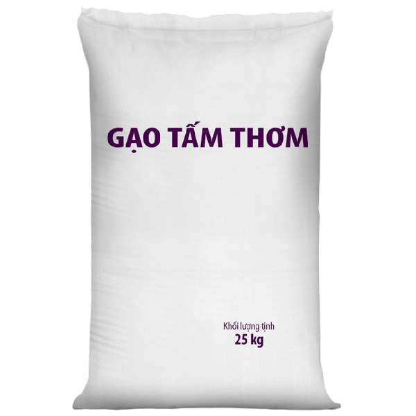  Gạo tấm thơm Vinh Phát thiên kim 2 bao 25 kg 