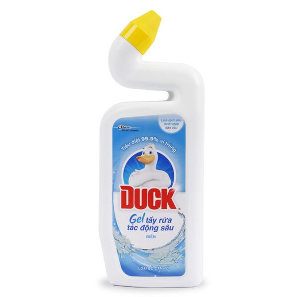  Gel tẩy bồn cầu Duck Mr Muscle tác động sâu chai 500ml 