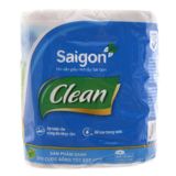  Giấy vệ sinh Sài Gòn clean 2 lớp lốc 10 cuộn 