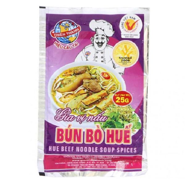  Gia vị nấu bún bò Huế Thiên Thành gói 25g 