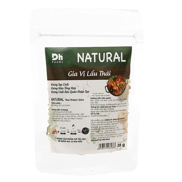  Gia vị lẩu Thái DH Foods gói 26g 