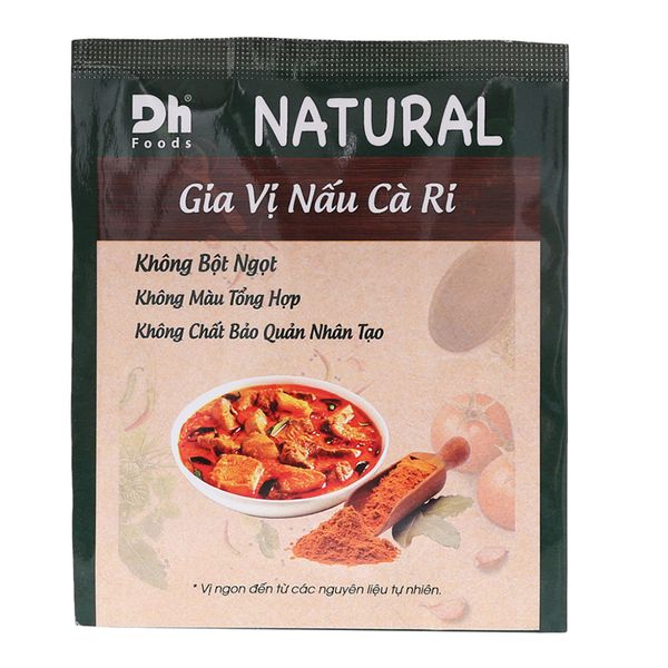  Gia vị nấu cà ri Dh Foods Natural gói 10g 