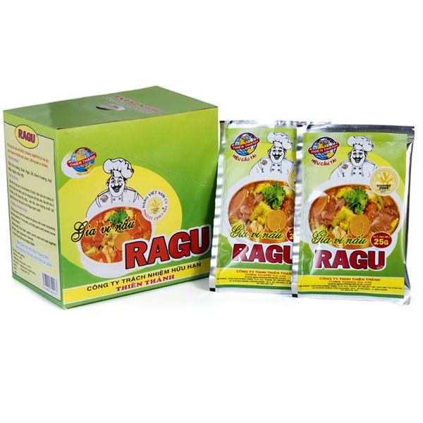  Gia vị nấu Ragu Thiên Thành hộp 20 gói x 25g 