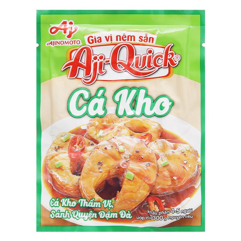  Gia vị nêm sẵn cá kho Aji Quick gói 31g 