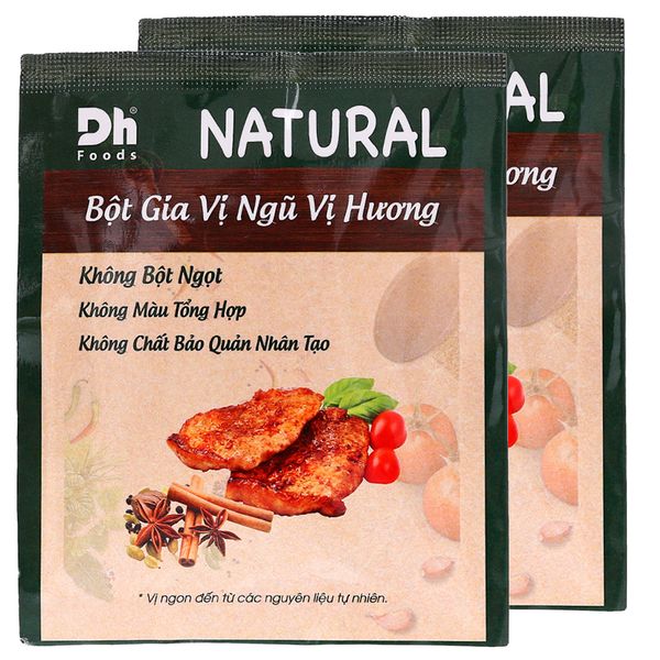  Gia vị ngũ vị hương Dh Foods Natural bộ 2 gói x 10g 