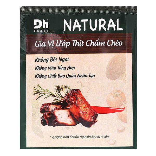  Gia vị ướp thịt chẩm chéo DH Food Natural gói 10g 