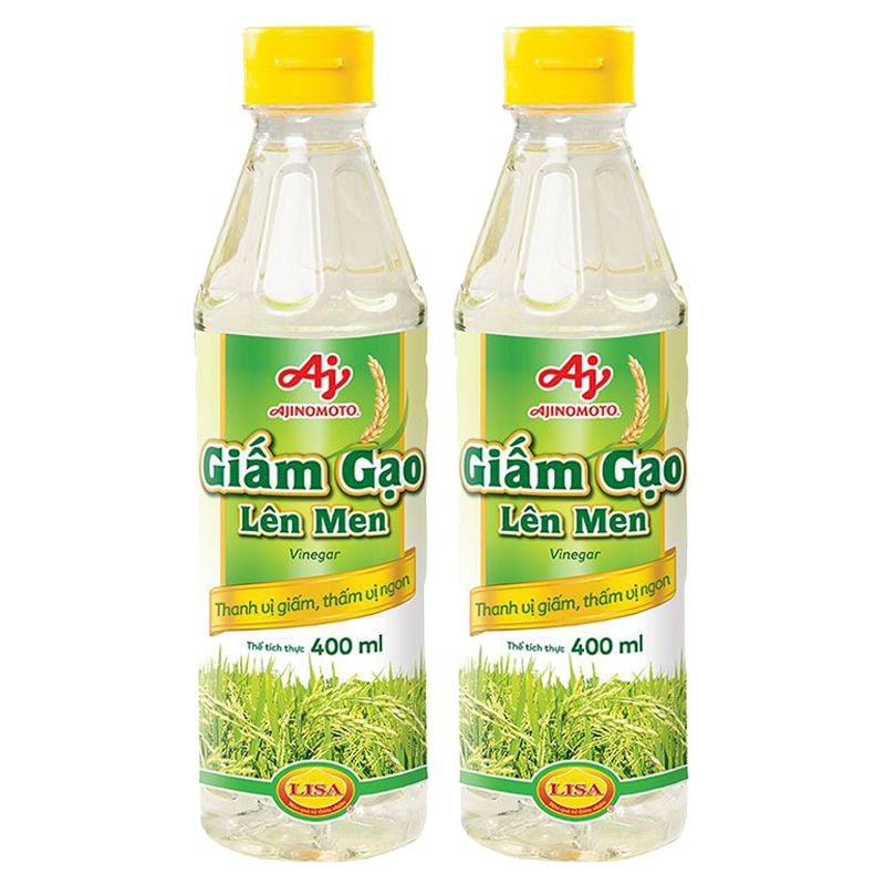  Giấm gạo LISA chai 400ml 