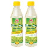  Giấm gạo LISA bộ 2 chai x 400ml 