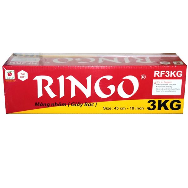  Giấy bạc nướng thực phẩm Ringo RF size 45 cm cây 3 Kg 