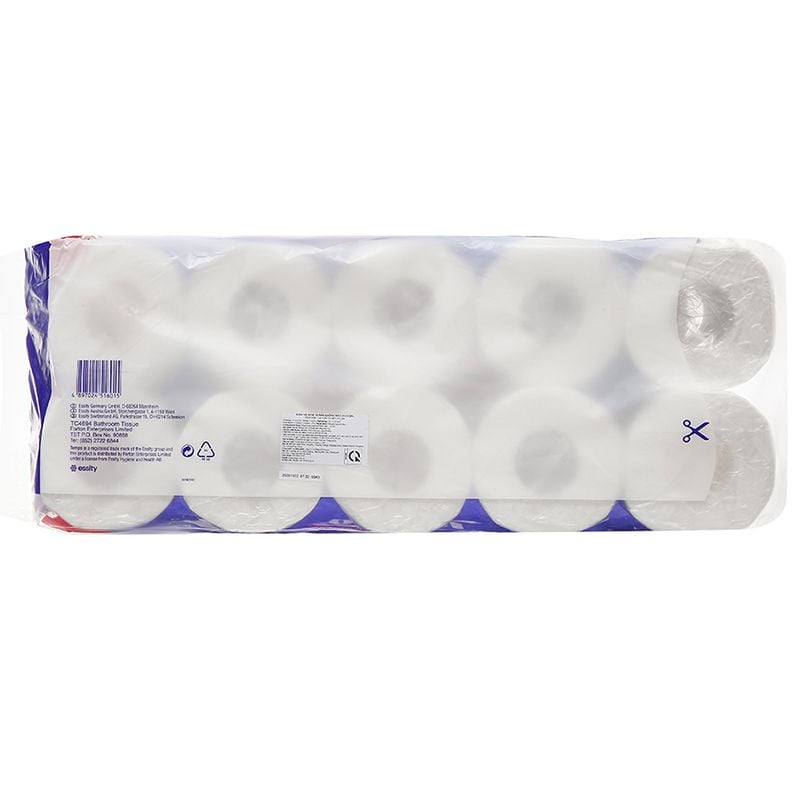  Giấy vệ sinh Tempo không mùi 3 lớp lốc 10 cuộn 