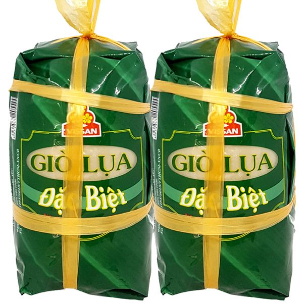  Giò lụa đặc biệt Vissan bộ 2 cây x 500g 