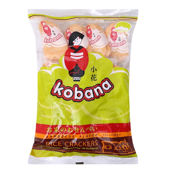  Bánh gạo mặn vị Barbecue Kobana gói 150g 