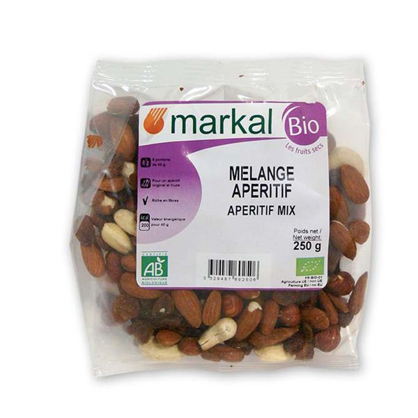  Hạt hữu cơ tổng hợp Aperitif Markal gói 250g 