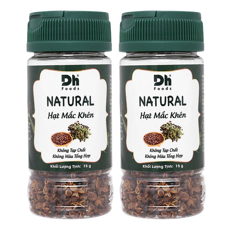  Hạt mắc khén Dh Foods Natural hũ 15g 