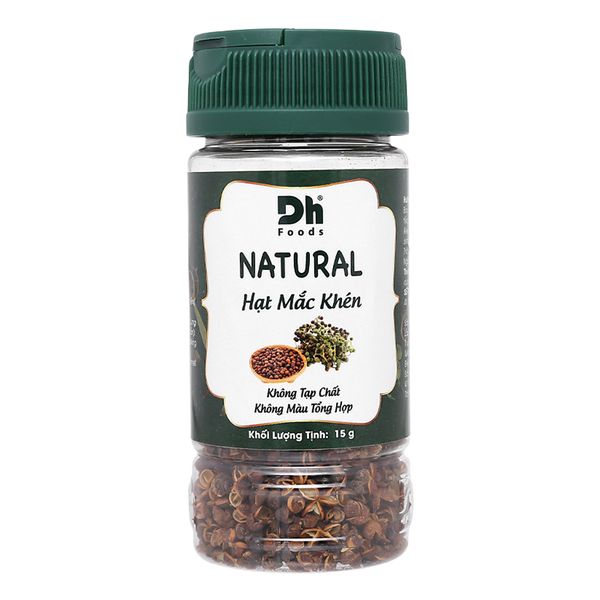  Hạt mắc khén Dh Foods Natural hũ 15g 