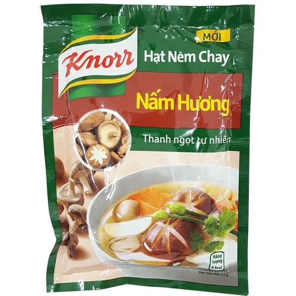  Hạt nêm chay Knorr nấm hương gói 50g 