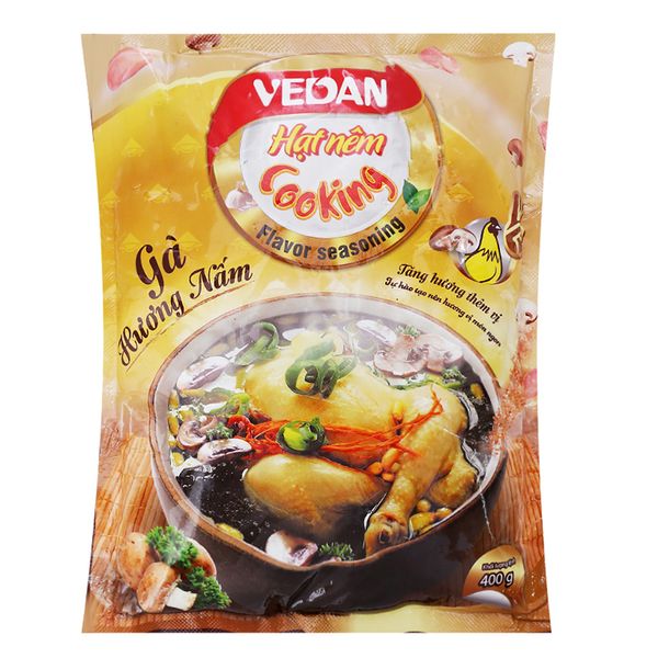  Hạt nêm gà hương nấm Vedan gói 400g 