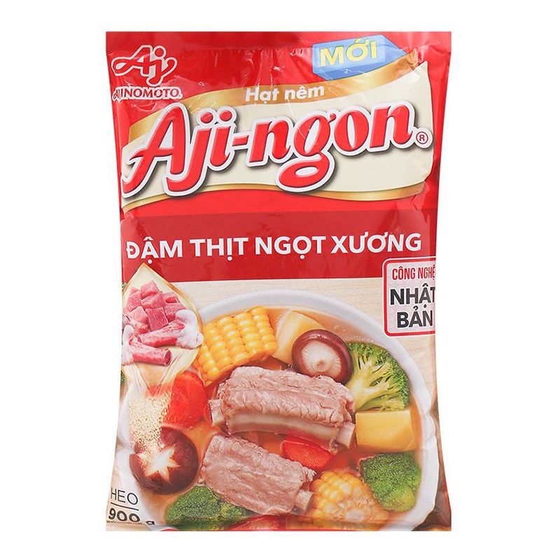  Hạt nêm xương thịt heo Aji ngon gói 400g 