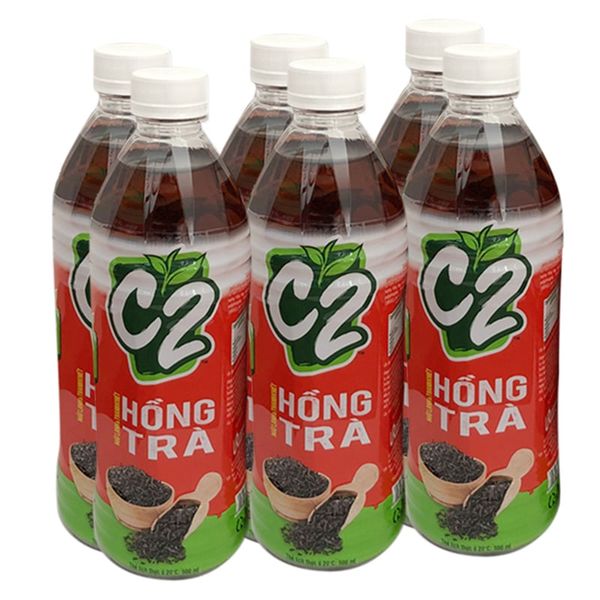  Hồng trà C2 lốc 6 chai x 500ml 