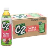  Hồng trà C2 vị vải chai 455 ml 