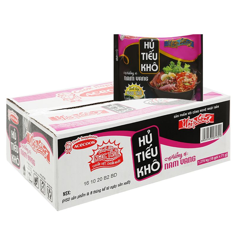  Hủ tiếu khô Nam Vang Nhịp Sống Acecook gói 70g 