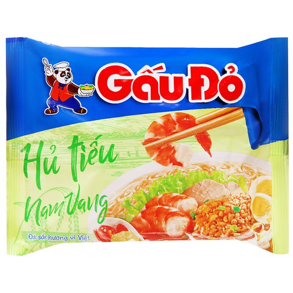  Hủ tiếu Nam Vang ăn liền Gấu Đỏ gói 65g 