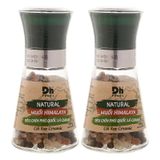  Muối Himalaya tiêu chín Phú Quốc lá chanh Dh Foods nắp cối xay hũ 70g 