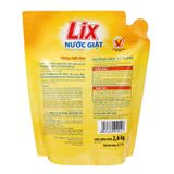  Nước giặt Lix Matic hương nước hoa túi 2,5 lít 