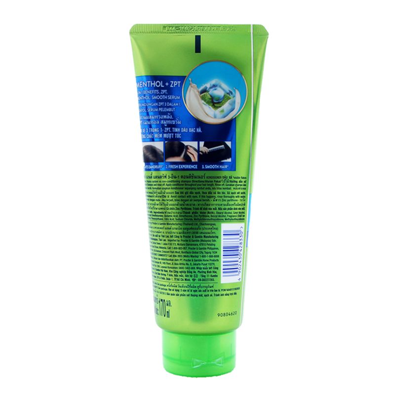  Dầu xả Rejoice sạch gàu 3 trong 1 tuýp 170ml 