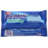  Kẹo singum có đường Mentos Fresh Action vị bạc hà và khuynh diệp 11g 