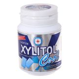  Kẹo singum không đường Lotte Xylitol Cool vị bạc hà hũ 58g 