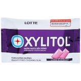  Kẹo singum không đường Lotte Xylitol vị việt quất vỉ 11.6g 